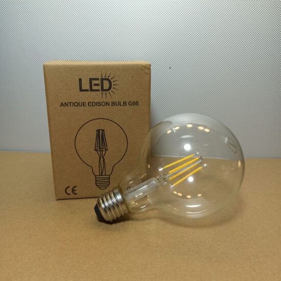 Bóng đèn LED Edison G95 4W ESNCO ánh sáng Vàng đui E27