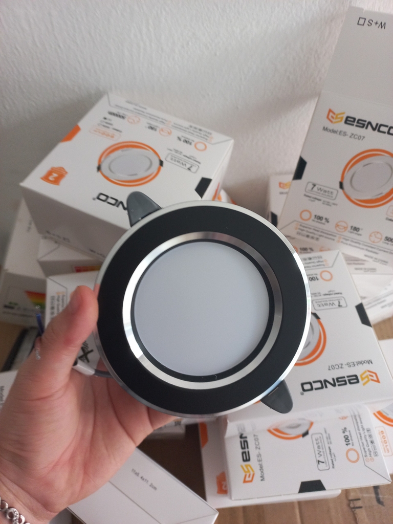 z3360197489291-faa75d6060595e977f82d8c589c8c310 Đèn LED Âm trần 7w 3 chế độ Viền Đen Bạc