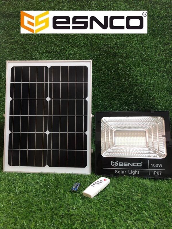 Đèn Pha Nlmt Esnco 300w Vỏ Nhựa Trắng