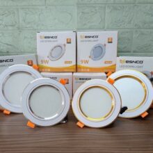 Đèn Led Âm Trần Viền Bạc 12w 3 Chế Độ Phi 102 Trắng+vàng=trung Tính