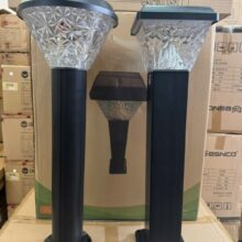 Đèn Trụ Cổng Dài Nlmt Vuông 190190680mm 3 Chế Độ