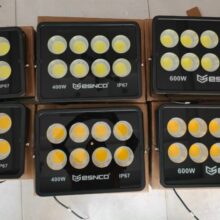 Đèn Led Pha Ly Cao Cấp 600w Trắng/vàng