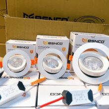 Đèn Led Âm Trần Cob 10w Trắng/vàng