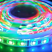 Led Dán 5m 12v 5050 10mm 60d 14w/1m Rgb