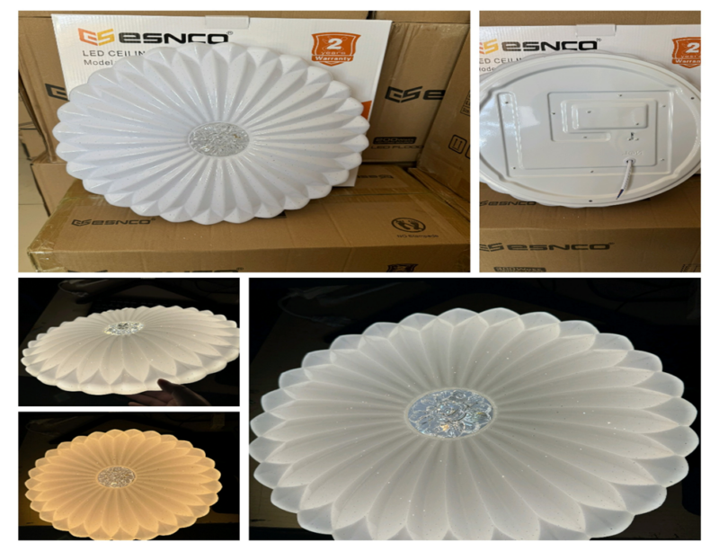 ĐÈN ỐP TRẦN PHÁO HOA 54W PHI 400 3 CHẾ ĐỘ