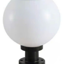 Đèn Trụ Cổng Nlmt Quả Cầu 25cm 3 Chế Độ