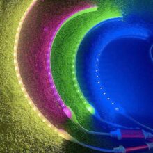 Đèn Led Dây 2835 120d 12mm Hai Hàng Thẳng Đỏ/hồng/lá/xanh Băng