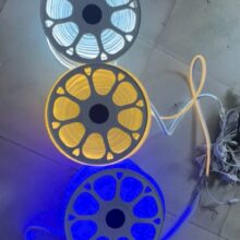 Led Dây Neon 714 120d 220v 1m Cắt Sáng 2 Mặt Trắng