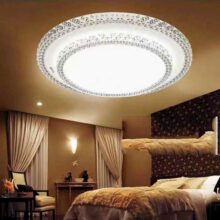 Đèn Ốp Trần 96w Phi 500 3 Chế Độ Trắng+vàng=trung Tính