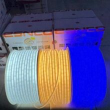 Đèn Led Dây Dán Silicon 2835 240d 10mm 220v Vàng Kim/xanh Băng/đỏ/hồng/lá