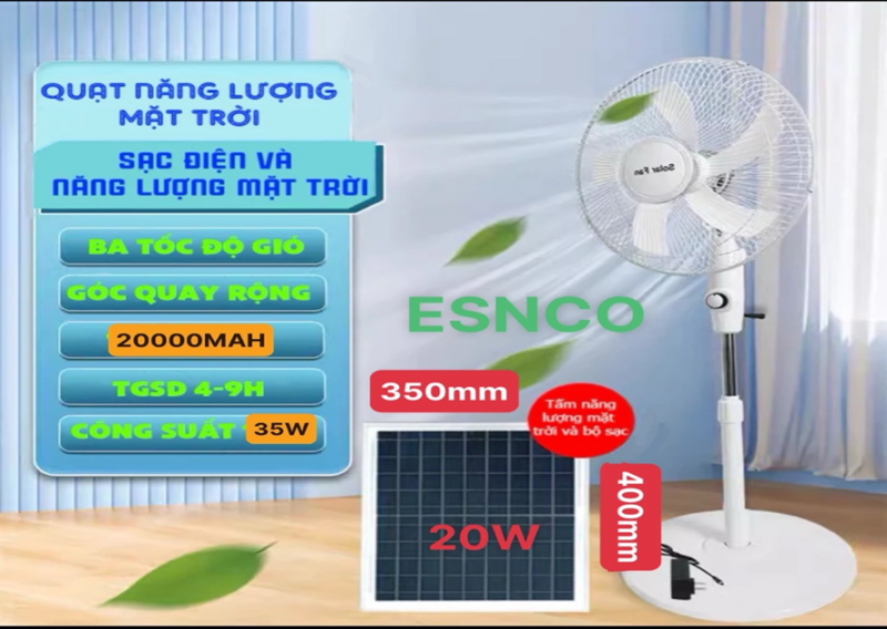 QUẠT NLMT 35W